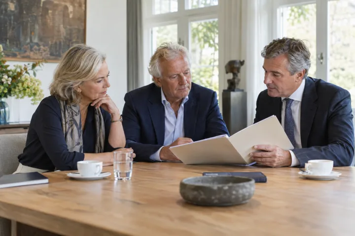 AI-gegenereerd sfeerbeeld van een persoonlijk gesprek